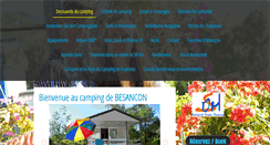 Desktop Screenshot of campingdebesancon.com