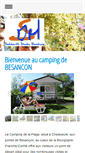Mobile Screenshot of campingdebesancon.com